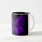 Beurre pourpre Mug à deux tons (Devant droit)