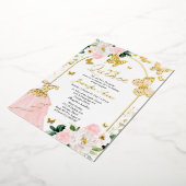 Beurre Quince Invitations Blush Floral (Rotation)