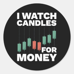 Beurs Beurs Beurs Handelaar Ronde Sticker