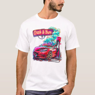 Beurs Crash & Burn, EV Elon Musk bijv. T-shirt
