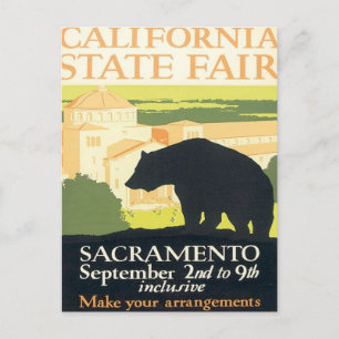  beurs in Californië Briefkaart