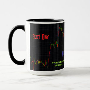 Beurs Kandelaar Grafiek Beste Daghandelaar Mok