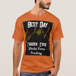 Beurs Kandelaar Grafiek Beste Daghandelaar T-shirt
