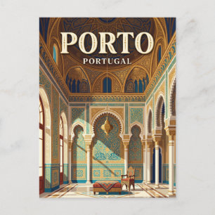 Beursgebouw Portugal Briefkaart
