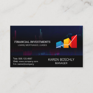 beursgrafiek fintech visitekaartje