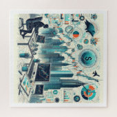 Beurshandel puzzel (Horizontaal)