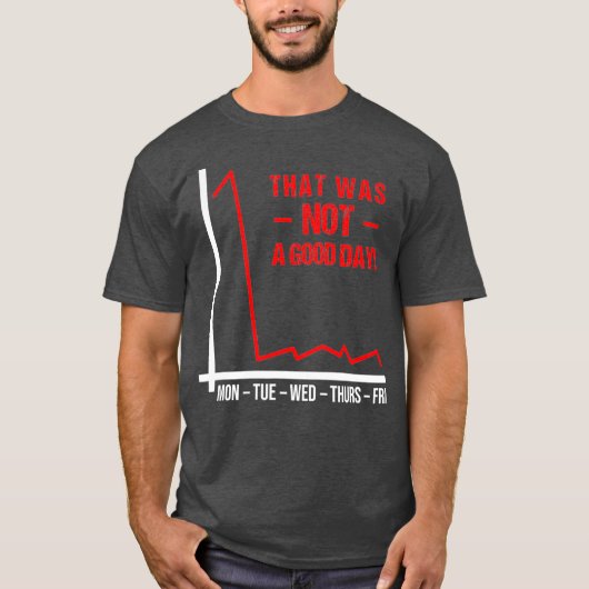 beurskramp voor ex - handelaar - cadeautje t-shirt (Voorkant)