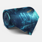 Beursmakelaar Financieel Planner Stropdassen (Opgerold)