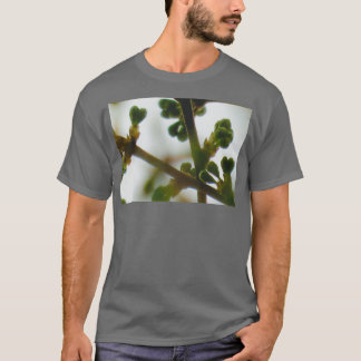 Beuzenboomkwekerijen met hartvormige knoppen t-shirt