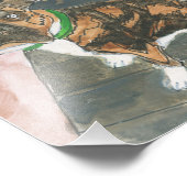 Bev the Pup Print Foto Afdruk (Hoek)