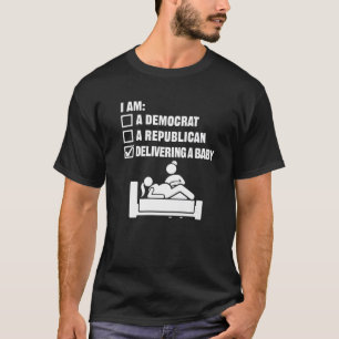 Bevallen - Barende Vrouw Bevalling Doula Verloskun T-shirt