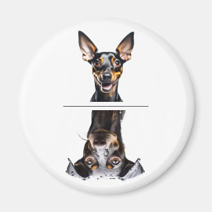 Bevallige Speelgoed Manchester Terrier Vaatwasser Magneet