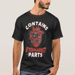 Bevat aftermarket onderdelen Hart Survivor T-shirt