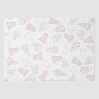 Bevat alleen Oranje weefselpapier Tissuepapier