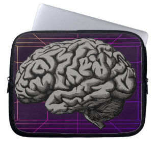 Bevat de Hersenen Laptop Sleeve
