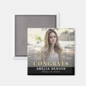 Bevat het Volledige Afstuderen van de Foto Magnet Magneet (Voorkant / Achterkant)