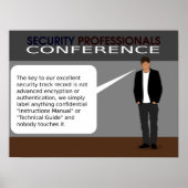 Beveiliging Poster (Voorkant)