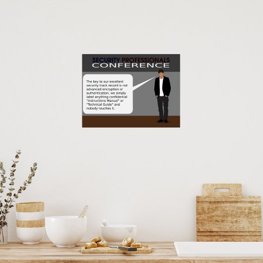 Beveiliging Poster (Keuken)