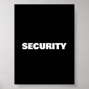 Beveiliging Poster