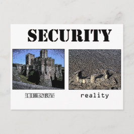 Beveiliging - Theorie en realiteit Briefkaart