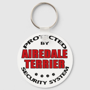 Beveiliging van Airedale Terrier Sleutelhanger