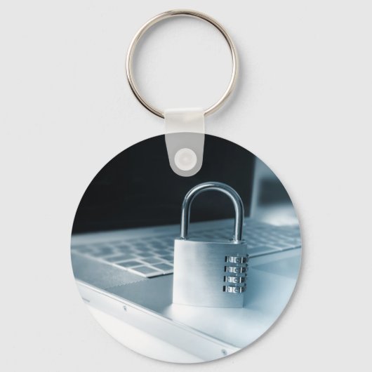 beveiliging van computertechnologie sleutelhanger (Voorkant)