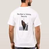 Beveiliging van het voertuig t-shirt (Achterkant)