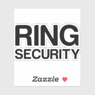 BEVEILIGING VAN WEDDING RING STICKER