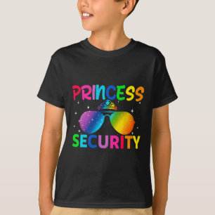 Beveiliging Verjaardag Halloween Party Funny Manne T-shirt