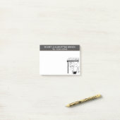 Beveiligings- en alarmeringsservices voor persoonl post-it® notes (Op bureau)