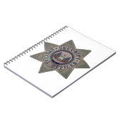 Beveiligingsbeambte Silver Notitieboek (Linkerzijde)