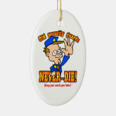 Beveiligingsbewakers Keramisch Ornament (Rechts)