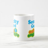 Beveiligingsgarde extraordinaire cadeauidee koffiemok (Center)