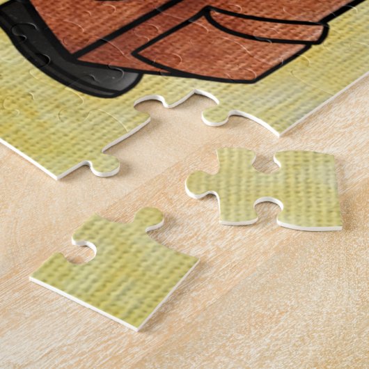 Beveiligingskast voor meldingen blijven legpuzzel (Zijkant)