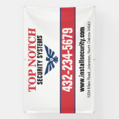 Beveiligingssystemen Spandoek (Verticaal)