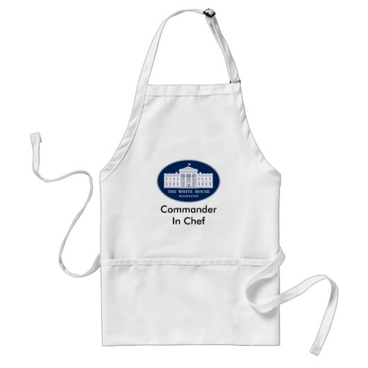 Bevelhebber Chef Standaard Schort (Voorkant)