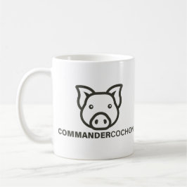 Bevelhebber van de Mok van Cochon Coffee