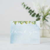 Bevenuti Italia Toscaanse bruiloft Dank u Briefkaart (Staand voorkant)