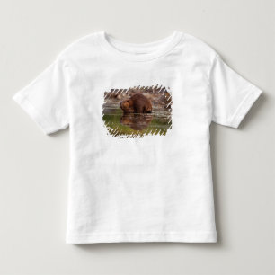 bever, Castor canadensis, gaat zwemmen Kinder Shirts