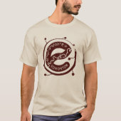 Bever in bough t-shirt (Voorkant)