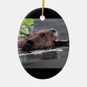 bever keramisch ornament
