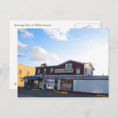 Beverage Barn op Willis Avenue Briefkaart (Voorkant / Achterkant)