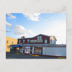 Beverage Barn op Willis Avenue Briefkaart