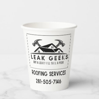  Beverage Cup – Voeg Logo toe Papieren Bekers