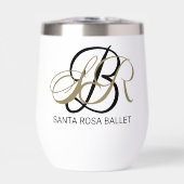 Beverage isolée Tumbler Père Noël Rosa Ballet (Avant)