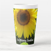 Beverage Mug, Good Morning Sunshine, Coffee Cup Latte Mok (Voorkant)