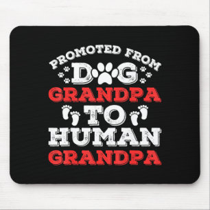 Beverderd Van Hond Opa Naar Mens Opa Grappig N Muismat