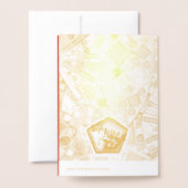 Beverkte Versiering Folie Kaarten (Met envelop)