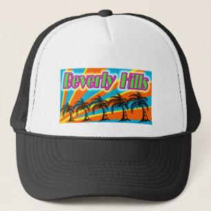 Beverly Hills 5 Palm Trees Casquette