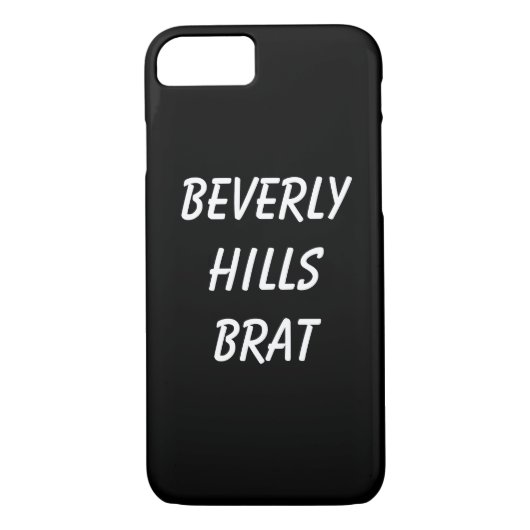 Beverly Hills Brat iPhone Case (Achterkant)